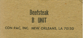Beefsteak C-Ration